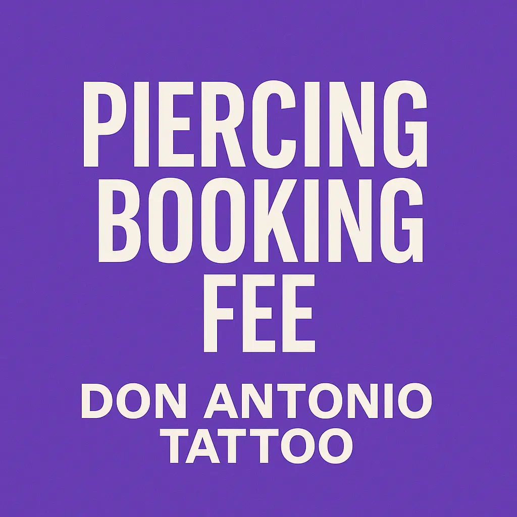 Piercing Booking Fee