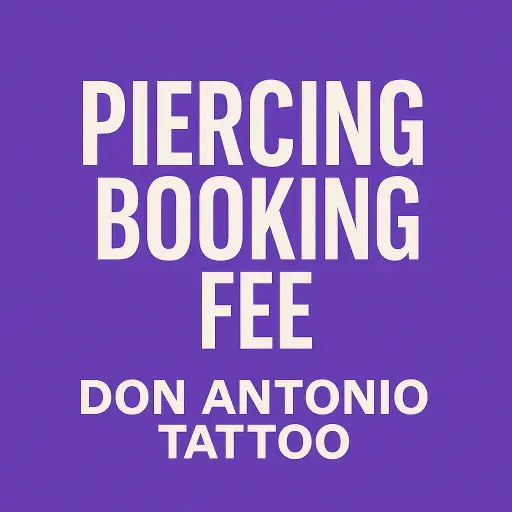 Piercing Booking Fee